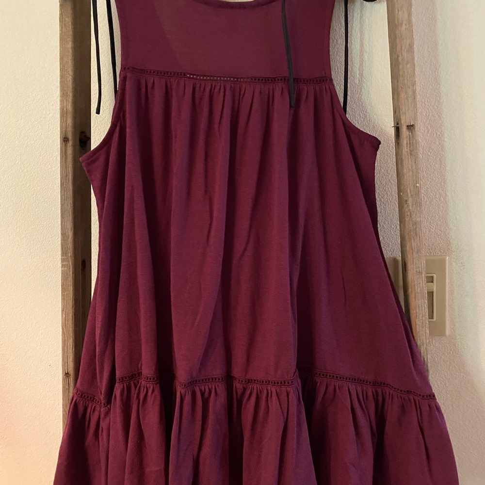 Plum color tank